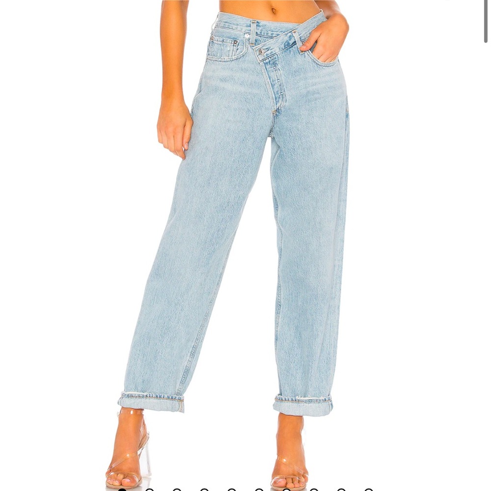 AGOLDE Criss Cross Upsized Jean in Suburbia